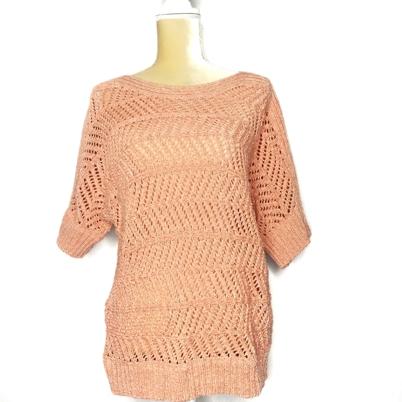 Chico's Sweaters - Chico's Lacy Knit Pullover Sweater